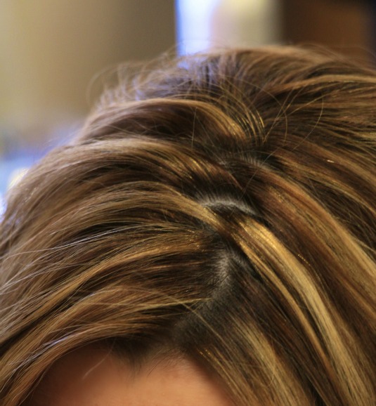 zigzag part | Robin B Hair